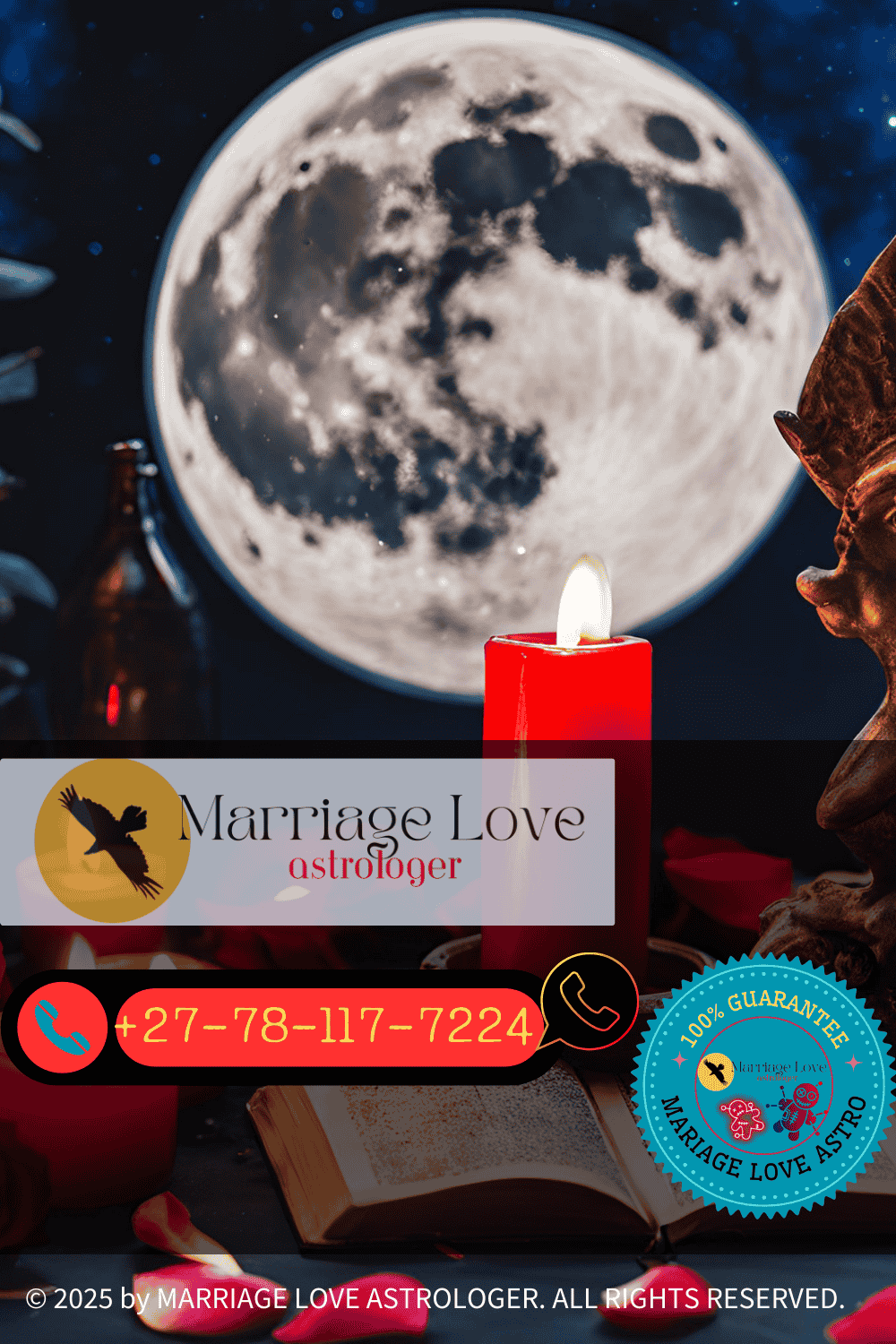 Full Moon Love Spell Setup