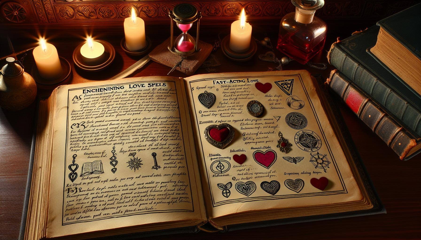 A blog post discussing the allure of fastacting love spells and exploring their origins in various cultures-1