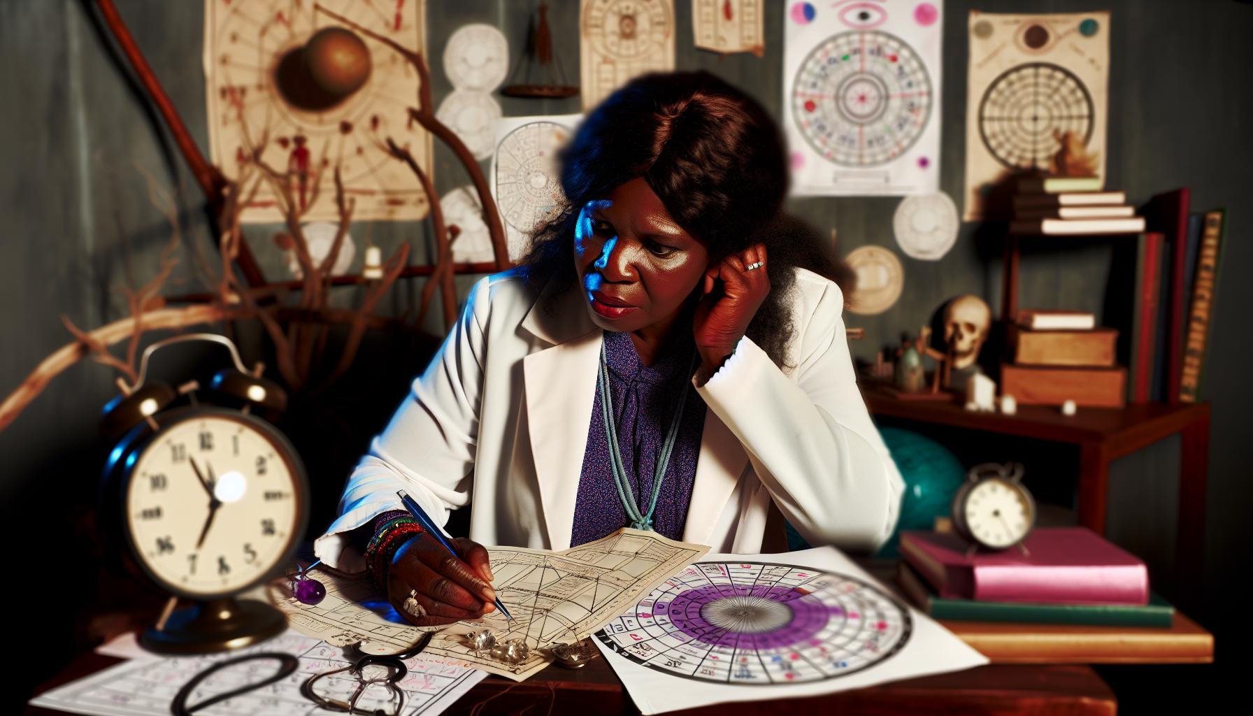 An image of Doctor Bula Moyo exploring the effectiveness of love spells and astrology in modern relationships