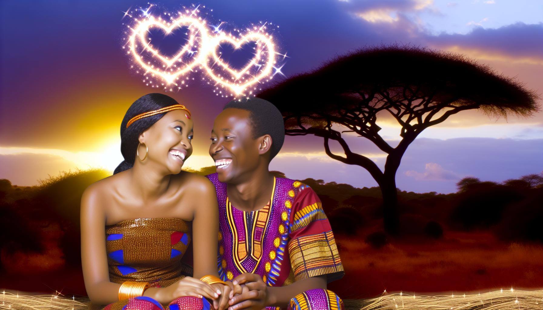 Real African couples sharing love spell triumphs.